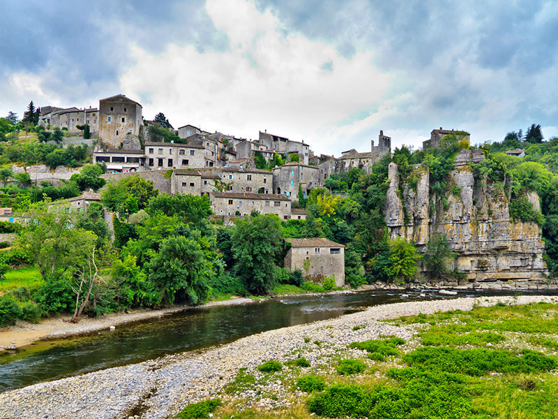 Guest houses in the Ardèche department, France Photo