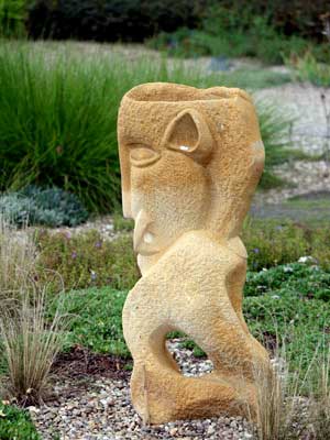 Sculpture de Pascal Bellot -Coq à l'Ane- Flévy